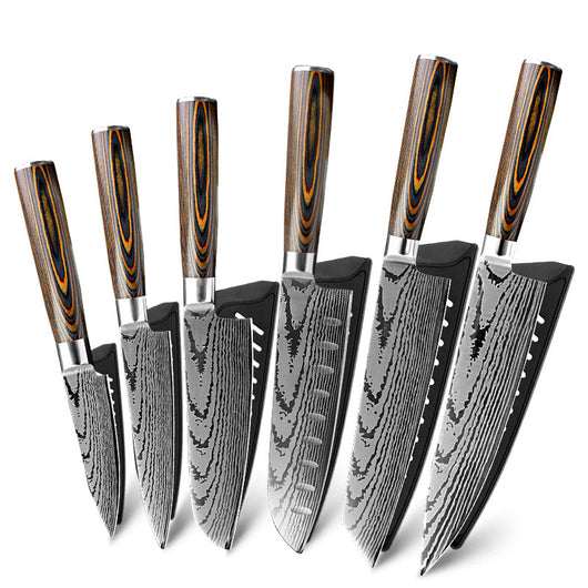 Cuchillo de Chef Acero Estampado Premium - Image 10