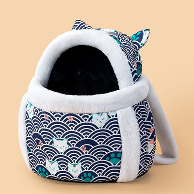 Bolsa Transportadora para Mascotas con Diseño de Gatito y Cachorro - Image 14