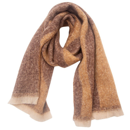 Bufanda Tejida Jacquard Otoño Invierno Estilo Europeo y Americano - Image 9