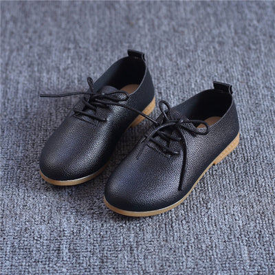 Zapatos Escolares para Niña con Suela Suave y Cordones - Diseño Versátil Princesa - Image 10
