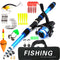 Blue Rod And Reel Combo