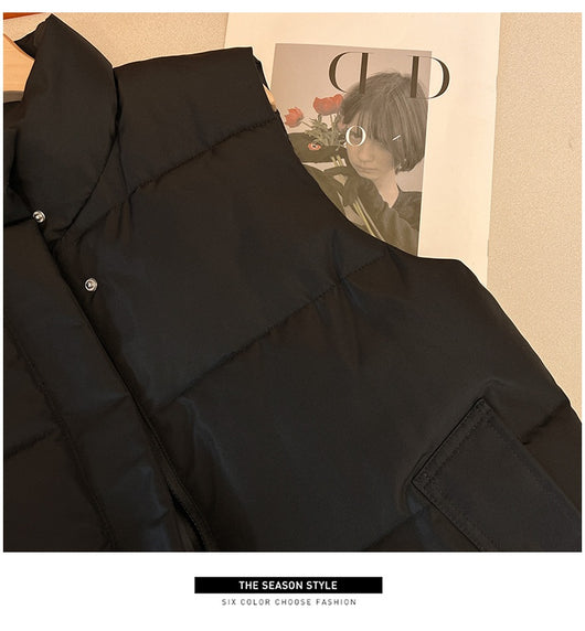 Chaleco Acolchado de Algodón Mujer Estilo Coreano Otoño Invierno - Image 12