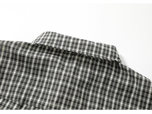 Camisa de Cuadros Manga Larga Tallas Grandes para Hombre - Image 14