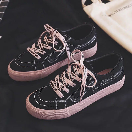 Zapatos de Lona Blancos para Mujer - Calzado Estudiantil - Image 13
