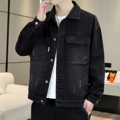 Chaqueta Vaquera Hombre Relajada y Moderna - Image 12