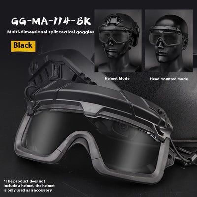 Gafas Tácticas Multifuncionales para Exterior - Dos Modos de Uso - Image 6