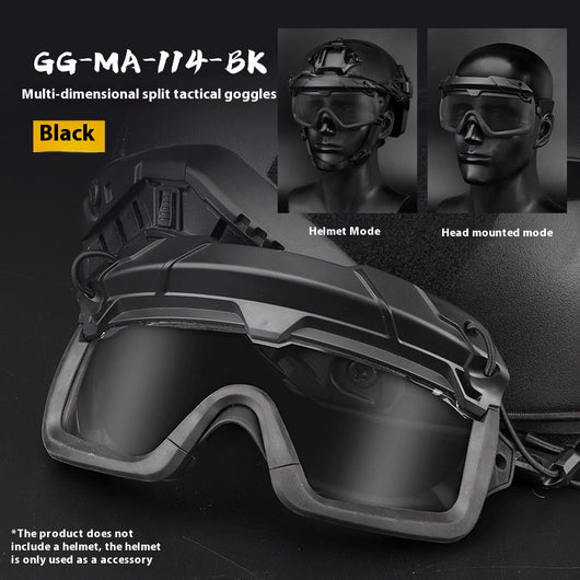 Gafas Tácticas Multifuncionales para Exterior - Dos Modos de Uso - Image 6