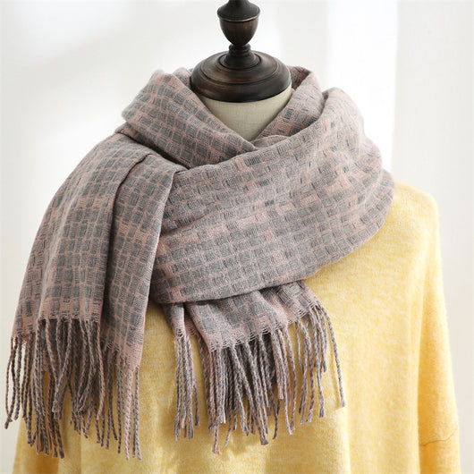 Bufanda de Cachemira Escocesa para Invierno - Cálida y Elegante - Image 15