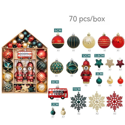 Set de Esferas Navideñas Coloridas para Árbol de Navidad - Image 5