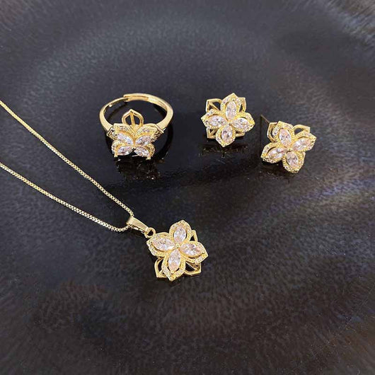 Aretes y Collar Molino Giratorio Minimalista - Image 11