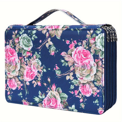 Estuche Organizador de Lápices Multicolor con 4 Compartimentos y Cierre - Image 12