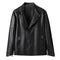 Chaqueta de Cuero para Hombre Primavera Otoño - Estilo Motociclista Casual