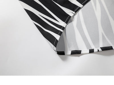 Camisa Holgada de Rayas para Hombre Talla Grande - Image 19
