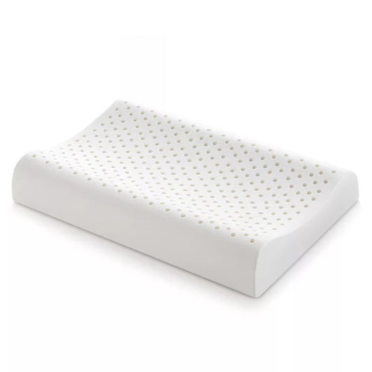 Almohada de Látex Natural Tailandés Ergonómica para Adultos