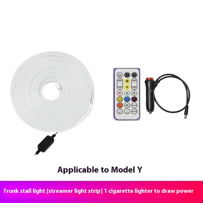 Kit de Iluminación Ambiental para Maletero Tesla con Luz Trasera LED - Image 15