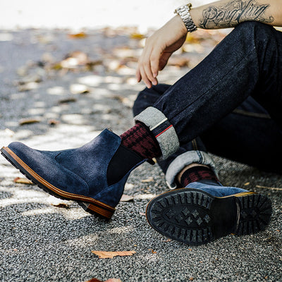 Botas Brogue Artesanales de Cuero Frosted para Hombre - Estilo Británico Clásico - Image 11