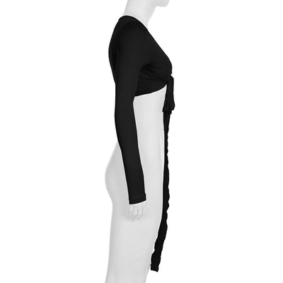 Blusa Escotada Manga Larga Pure Desire - Diseño Seductor y Versátil - Image 23