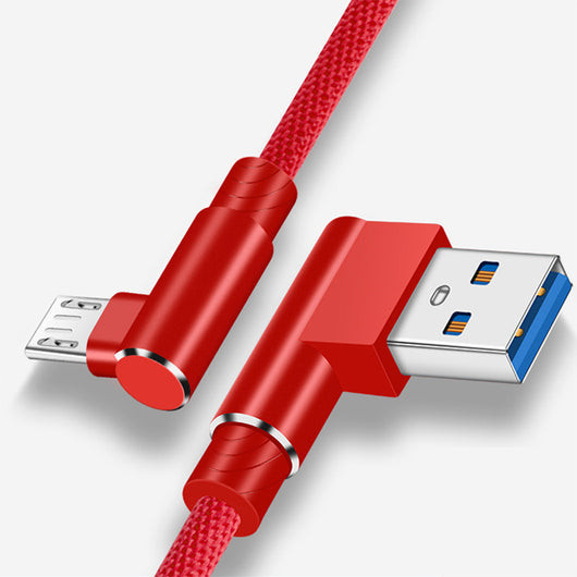 Cable de Carga Rápida Doble Codo para Móviles y Gaming - Image 15