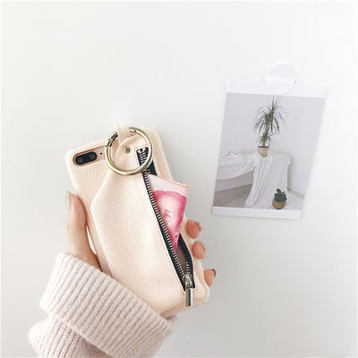 Funda para celular con bolsillo cremallera y diseño personalizado - Image 6