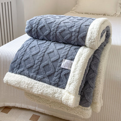Manta Berber Jacquard de Doble Grosor - Calidez y Confort Premium - Image 14