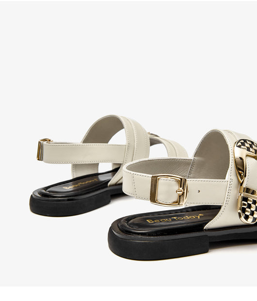 Sandalias Romanas de Cuero para Mujer - Cómodas y Elegantes - Image 14