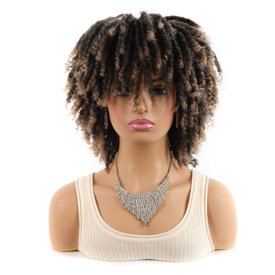 Peluca Afro Rizos Pequeños 6 Pulgadas - Cabello Natural y Voluminoso - Image 4