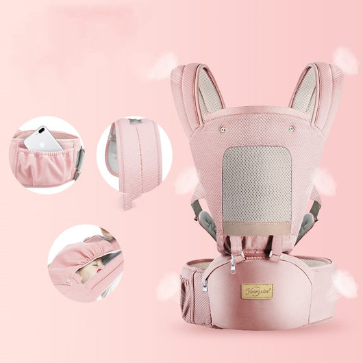 Cargador de Bebé Frontal con Asiento Lumbar Ergonómico - Image 9