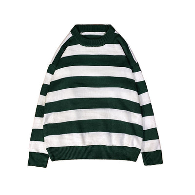 Suéter Suelto Cuello Redondo para Hombre - Otoño e Invierno - Image 5