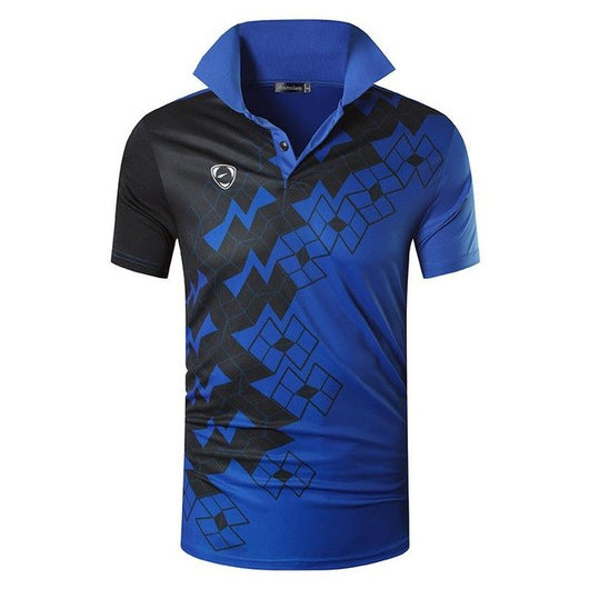 Polo Deportivo Manga Corta Rojo para Golf y Tenis - Image 46