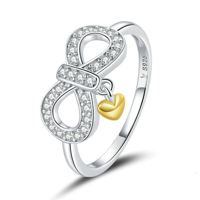 Anillo de Plata Esterlina con Símbolo del Infinito para Hombre y Mujer - Image 8