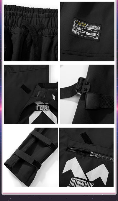 Pantalones Harem Sueltos Casual Unisex con Ajuste en Tobillo - Image 15