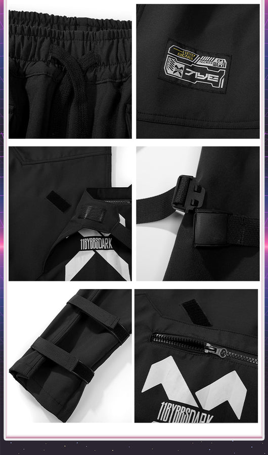 Pantalones Harem Sueltos Casual Unisex con Ajuste en Tobillo - Image 15
