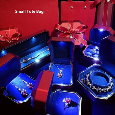 Estuche de Lujo con LED para Joyas, Relojes y Accesorios - Caja de Regalo Elegante - Image 16