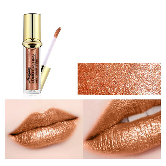 Brillo Labial Metalizado Mate Perlado - Image 6