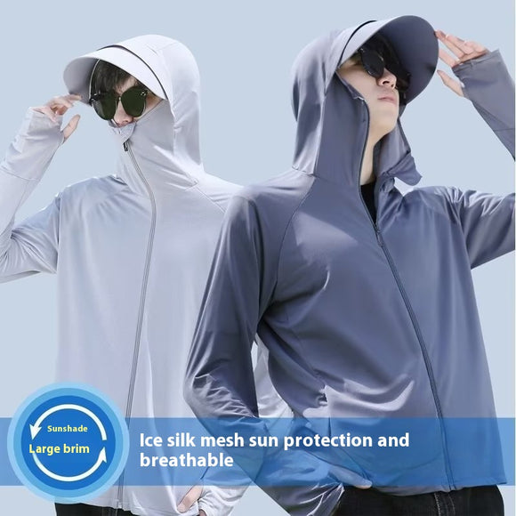 Ropa de Pesca y Ciclismo Protección UV Transpirable Ligera