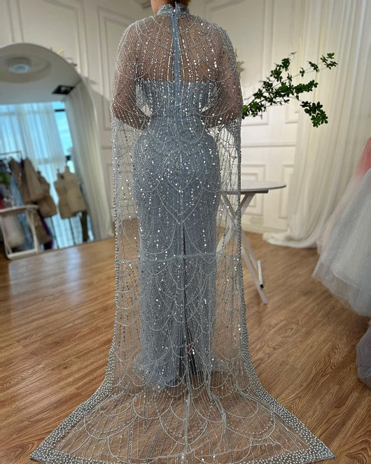 Vestido Largo de Lujo Pearl con Caída Elegante - Image 19