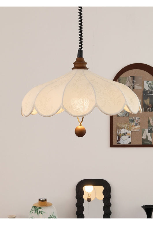 Lámpara de Techo Retráctil Estilo Francés Vintage para Comedor y Sala - Image 11