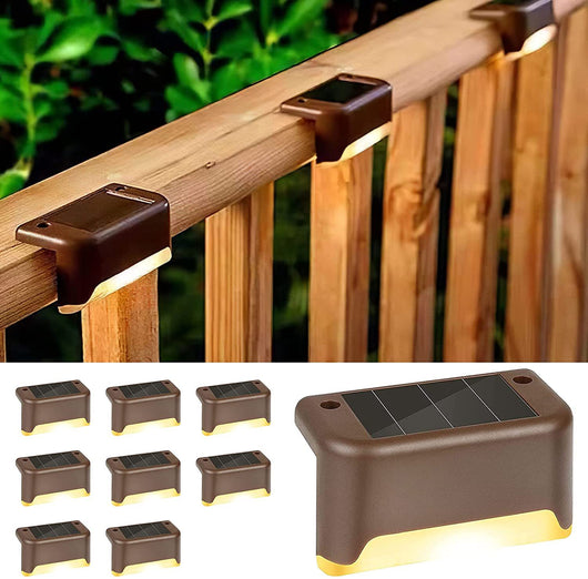 Luz Solar para Escaleras y Jardín - Iluminación LED Decorativa Impermeable