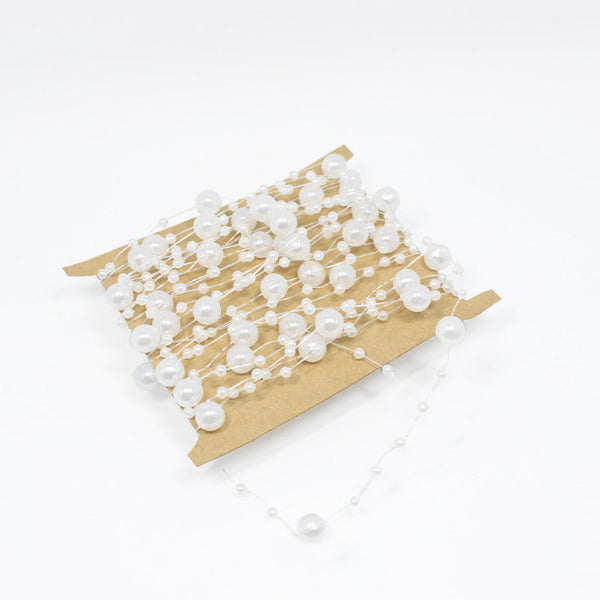 Cordón de Perlas Gypsophila 8.3mm - 5 Metros para Novias y Accesorios de Cabello - Image 4