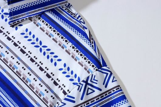 Camisa Suelta con Solapa de Manga Corta Unisex - Image 7