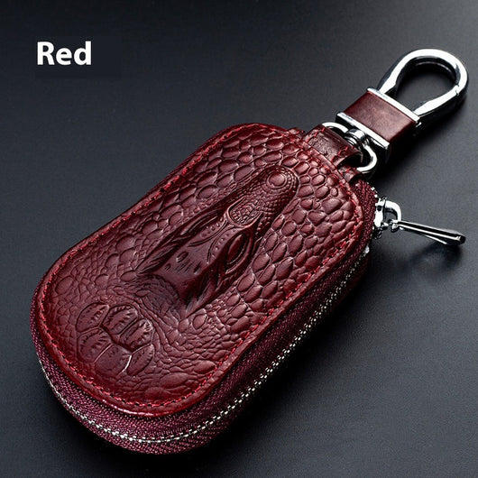 Funda de Cuero Genuino para Llaves de Auto - Unisex - Image 6
