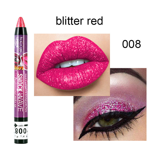 Lápiz de Sombra Ojos Larga Duración - Maquillaje Shimmer Resistente - Image 9