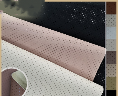Cuero Artificial Transpirable con Perforaciones para Asientos de Coche - Image 7