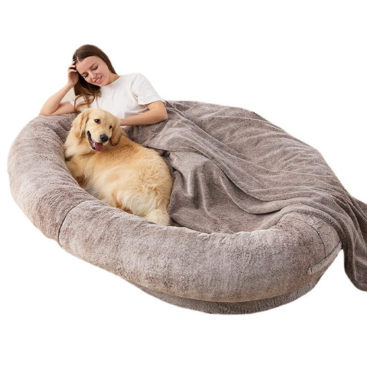 Cama Grande de Felpa para Perros - Image 3