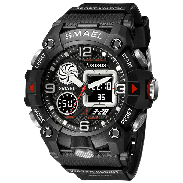 Reloj Deportivo Multifuncional Luminoso Resistente al Agua