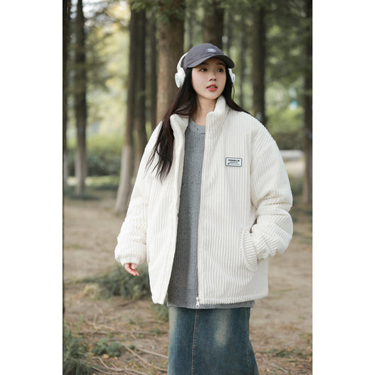 Abrigo de Pana Estilo Americano Invierno Premium - Image 9