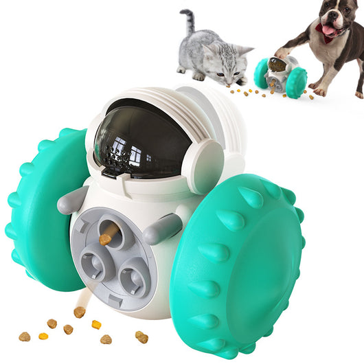 Juguete Interactivo para Perros y Gatos - Auto Dispensador de Alimento Lento - Image 3