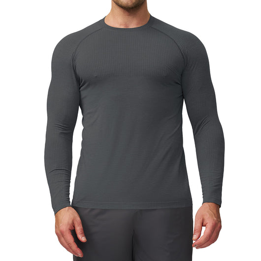 Playera Deportiva Manga Larga Transpirable de Secado Rápido para Hombre - Image 6