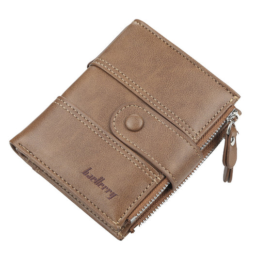 Billetera Corta para Hombre con Doble Cierre Creativo - Image 6