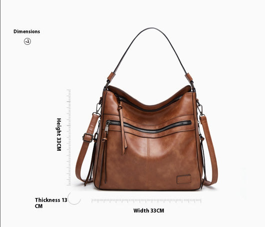 Bolso Crossbody Casual para Mujer con Gran Capacidad y Cierre de Cremallera - Image 12